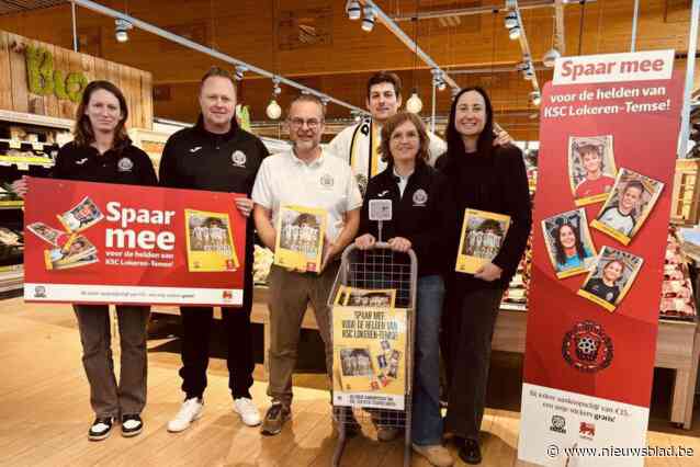 Sportingfans kunnen stickers sparen