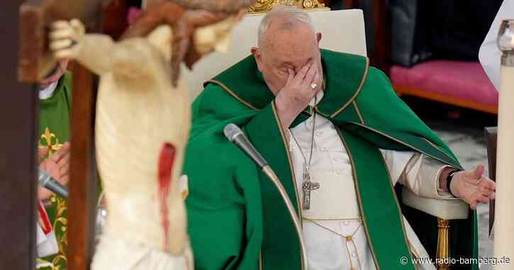 Papst Franziskus wegen Bronchitis im Krankenhaus