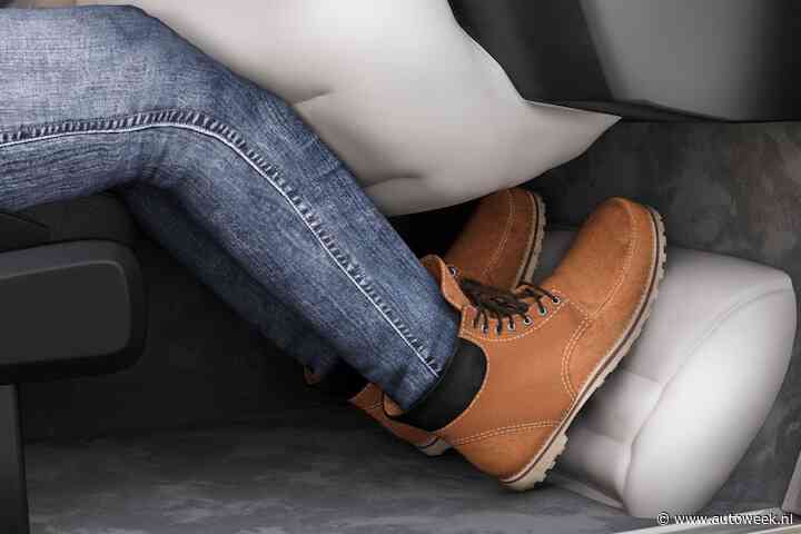 ZF’s nieuwe ‘voetairbag’ is speciaal voor wie graag ontspant onderweg