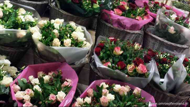 Flevoland - Bloemetje halen op Valentijnsdag? Dat kan in Flevoland op steeds minder plekken