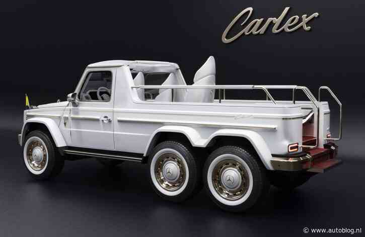 G-klasse voor de Paus nu ook als 6×6!