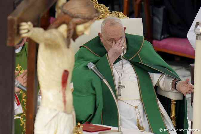 Pope Francis being hospitalized for medical tests and to treat bronchitis, Vatican says