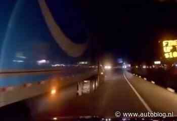 Video: trucker gunt geen ruimte