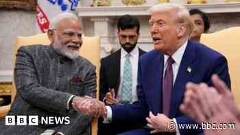 Modi hails US-India 'mega partnership' in Trump meeting