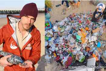 Nooit zoveel afval opgeraapt langs onze stranden als vorig jaar: “Hoe slechter het weer, hoe meer aanspoelt”