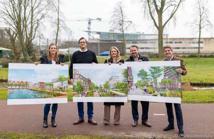 Grote stap voor gebiedsontwikkeling Waterlandkwartier: samenwerking tussen gemeente, woningcorporaties en Heijmans