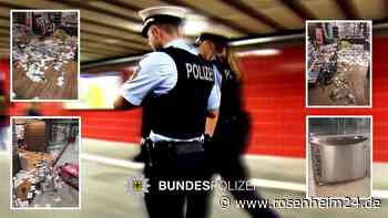 Mann randaliert in Münchner Ostbahnhof: Polizei findet Bild der Verwüstung vor
