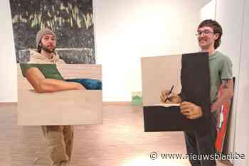 Jens en Gert-Jan tonen schilderkunst in groepsexpo De Biersteen Turbo
