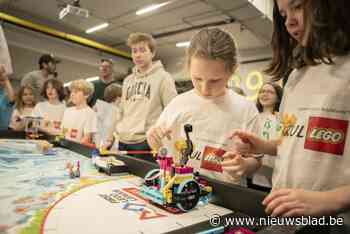 IN BEELD. Antwerpse jongeren bouwen LEGO-robots
