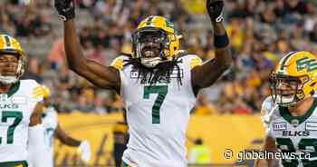 Edmonton Elks bring back all-star receiver Steven Dunbar Jr.