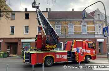 FW-OB: Brandrauch dringt aus Wohnungsfenster / Anwohner melden Feuer in Oberhausen Lirich