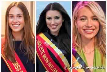 Dit zijn de drie West-Vlaamse kandidaten voor Miss België:  “Als je iets echt wil, dan is alles mogelijk”