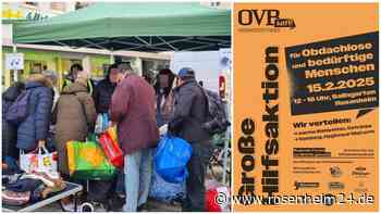 „OVBhilft!“ – Hilfsaktion für Obdachlose in Rosenheim startet – Welchen Anteil die Leser daran haben