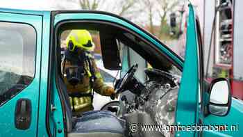 112-nieuws: busje uitgebrand • brand in loods