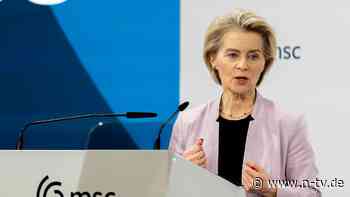 "Welt ändert sich rasant": Von der Leyen will für Militär-Ausgaben Schuldenregel aufweichen