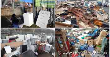 Man jailed for running 'illegal waste site' in Rowlands Gill that saw fridges piled high and 'very obvious fire risk'