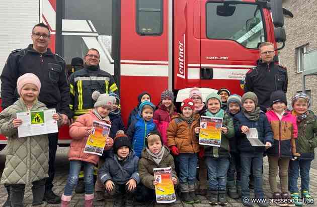 FW-KLE: Ein ganz besonderer Tag für 80 Kinder: Brandschutzerziehung bei der Freiwilligen Feuerwehr Bedburg-Hau