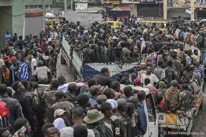 Rwanda-backed rebels advance into eastern Congo’s 2nd major city of Bukavu, residents say