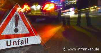 Verkehrsunfall auf A70: Vier Verletzte - darunter ein Kleinkind