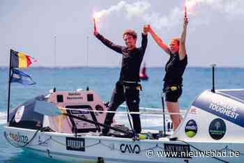 Suzanne (53) en zoon Bas (23) steken met roeiboot Atlantische Oceaan over: “Enorm afgezien, maar vooral ook heel hard genoten”
