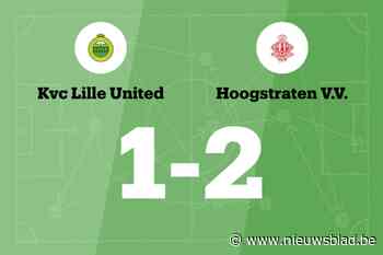 Hoogstraten wint uit tegen Lille United