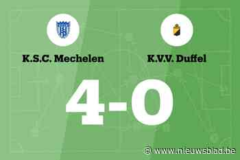 SC Mechelen wint thuis van VV Duffel