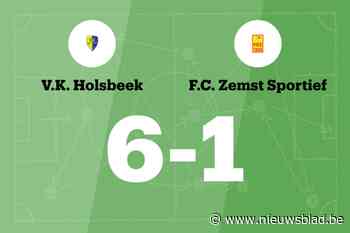 Eurlings scoort drie keer, Holsbeek verslaat FC Zemst