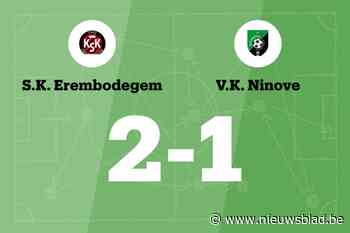 SK Erembodegem beëindigt reeks nederlagen in de wedstrijd tegen KVK Ninove B