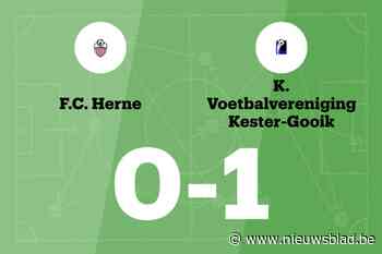 Gillyns is goud waard voor Kester-Gooik B tegen FC Herne