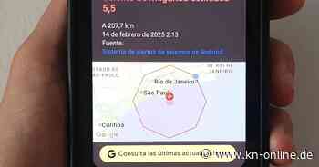 Brasilien: Google löst Erdbeben-Fehlalarm aus