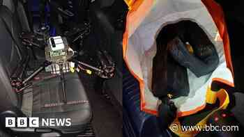Drone seized after suspected prison drugs drop-off