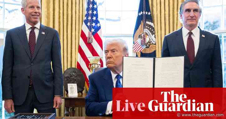 Trump to cut off funding for schools and universities with Covid vaccine mandates – as it happened