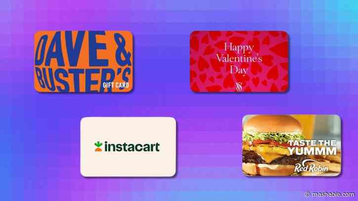 Grab discounted gift cards for a last-minute Valentines Day present: Save at Instacart, Victorias Secret, Lyft, and more
