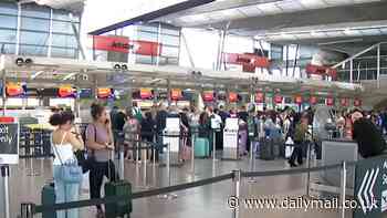 Sydney Airport in chaos as flights are cancelled and hundreds of passengers are left stranded - after ONE staff member called in sick