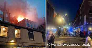 Investigation launched as 100 evacuated after HUGE fire at luxury London hotel