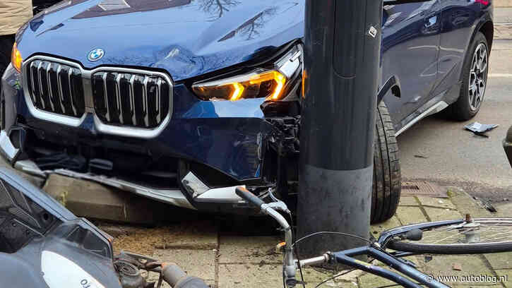 16-jarige vlucht voor politie en crasht in Amsterdam