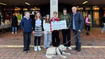 Schüler spenden Stadtradelgewinn an Tierheim