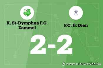 Zammel sleept gelijkspel uit de brand in de thuiswedstrijd tegen Ik Dien