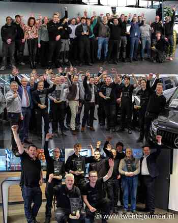 Baan Twente wederom aan kop als beste MercedesBenz bedrijfswagendealer van Nederland