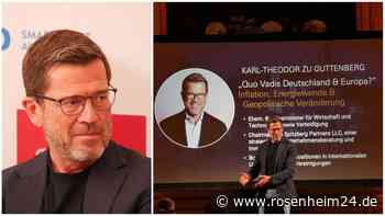 „Karli“ war da: Guttenberg über seine Kindheit in Rosenheim, erste Dates – und dann teilt er aus