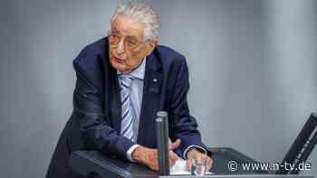 Mit 92 Jahren: Ex-FDP-Bundesinnenminister Gerhart Baum ist tot