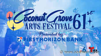 Join NBC6 and Telemundo 51 for the 61st Annual Coconut Grove Arts Festival