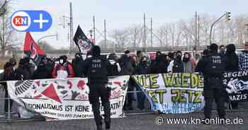 AfD-Kundgebung in Rendsburg: Geringe Beteiligung und hitzige Wortgefechte