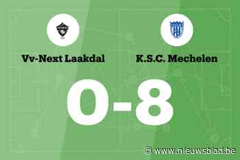 SC Mechelen heeft geen medelijden met Laakdal NXT
