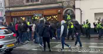 Cardiff City-Bristol 'chaos' as 'missiles' hurled at Wetherspoons