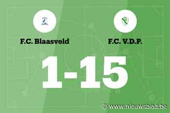 F.C. V.D.P. B haalt uit tegen Blaasveld
