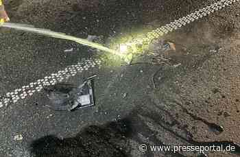 FW-Schermbeck: Nachlöscharbeiten nach Laptopbrand