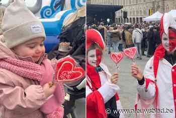 Stad trakteert op valentijnslolly’s tijdens uitgestelde nieuwjaarsreceptie: “Laat ons tonen dat wij een warme stad zijn waar iedereen welkom is”