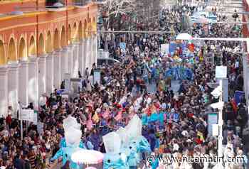 Bancs de poissons en guise de têtes portées, méduses flottant dans les airs... Le virus Carnavalina attire 32.000 curieux à Nice
