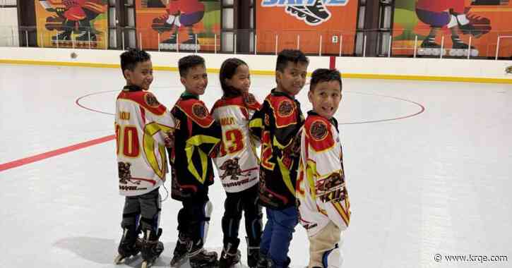 Hawaii's only quintuplets find their passion in inline hockey